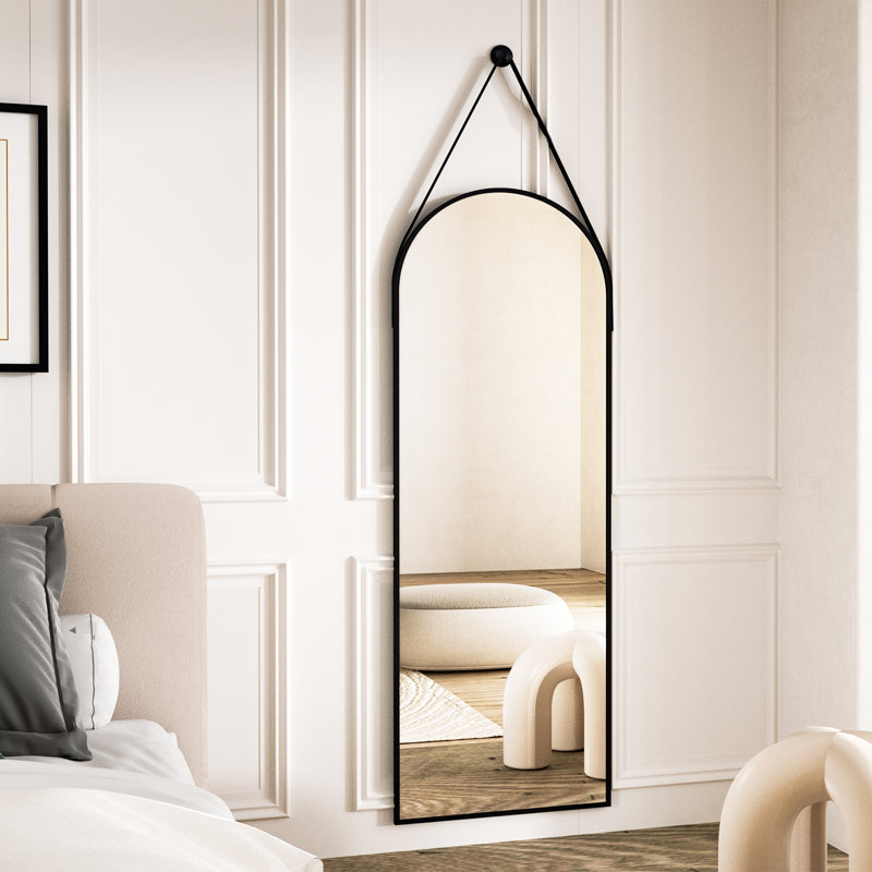Ebern Designs Metal Arch Wall Mirror Wayfair